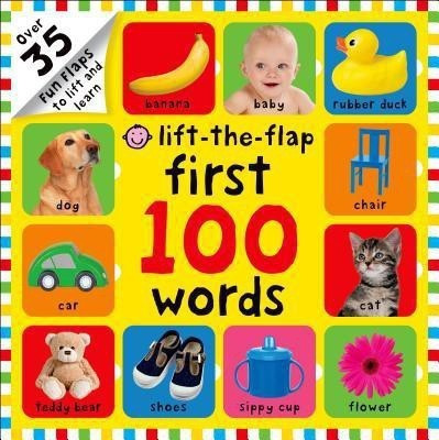 First 100 Words Lift-The-Flap(English, Board book, Priddy Roger)