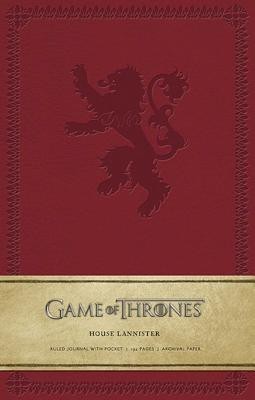 Game of Thrones: House Lannister Hardcover Ruled Journal(English, Hardcover, HBO .)