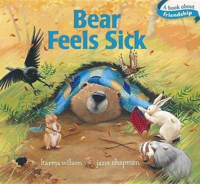 Bear Feels Sick(English, Board book, Wilson Karma)
