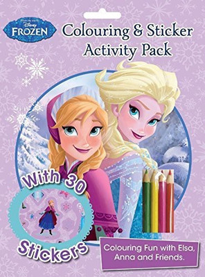 Disney Frozen Colouring and Sticker Activity Pack  - Colouring Fun with Elsa, Anna and Friends(English, Paperback, unknown)
