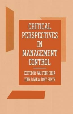 Critical Perspectives in Management Control(English, Paperback, unknown)