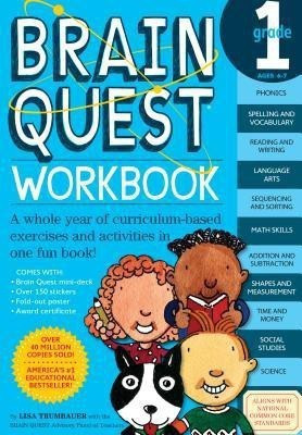 Brain Quest Workbook Grade 1(English, Mixed media product, Trumbauer Lisa)