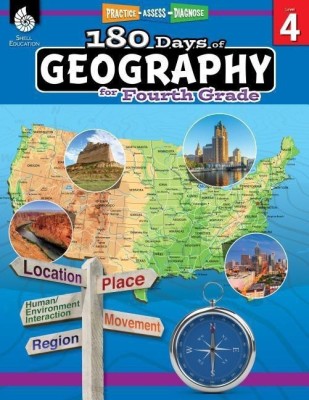 180 Days (TM): Geography for Fourth Grade(English, Paperback, Aracich Chuck)