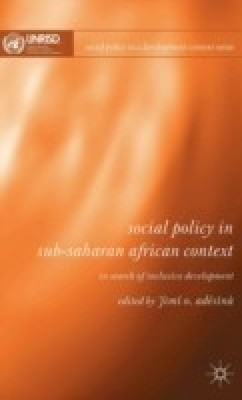 Social Policy in Sub-Saharan African Context(English, Hardcover, unknown)