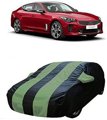 Aaka Creations Car Cover For Kia Stinger GT (With Mirror Pockets)(Blue)