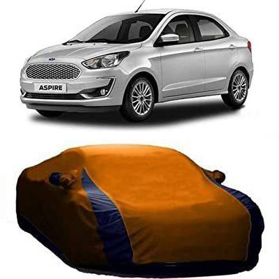 Aaka Creations Car Cover For Ford Figo Aspire (With Mirror Pockets)(Multicolor)