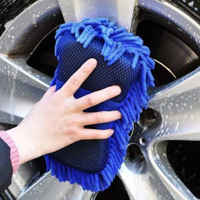 AARADHYAM Microfiber Vehicle Washing  Sponge(Pack Of 1)