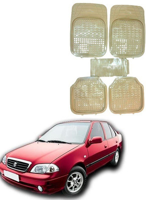 arneja trading company Rubber, PVC Standard Mat For  Maruti Suzuki Esteem(Beige)