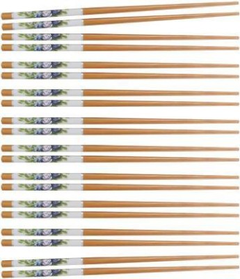 Wanzhow Eating Wooden, Bamboo Japanese, Korean, Vietnamese, Chinese Chopstick(Beige Pack of 20)