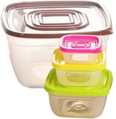 JAGUAR PLASTIQUE – 1080 Ml Plastic Utility Container  (Pack Of 4, Multicolor) For Rs. 149 @ 86 %
