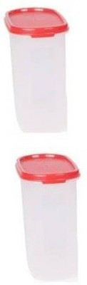 TUPPERWARE Polypropylene Grocery Container  - 1700 ml(Pack of 2, Red)