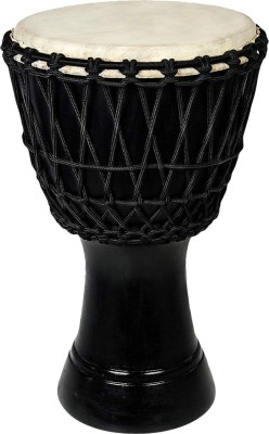 NSR Musical Djembe -- Mango Wood (12 Inches, Black) Djembe(32 cm)