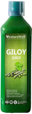 Naturewell Ultra Giloy Juice Natural Juice for Building Immunity and IMMUNITY BOOSTER(500 ml)