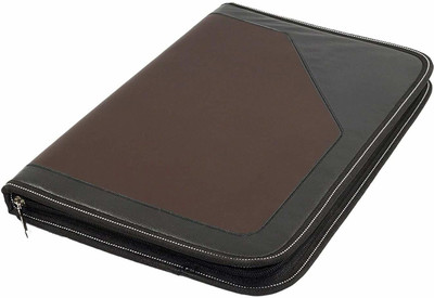 ravariya graphics Plastic Professional Files and Folders(Set Of 1, Drak Brown)