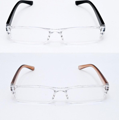 SAN EYEWEAR Half Rim (+2.50) Rectangle Reading Glasses(48 mm)