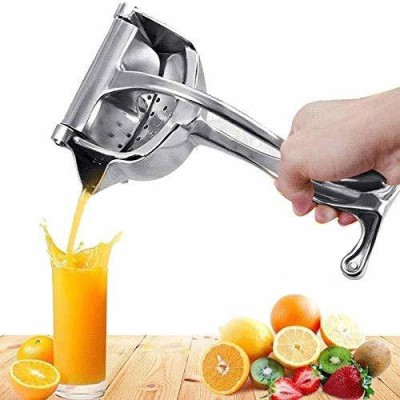 Fitaza Aluminium Fruit juicer, Fruit press manual juicer ,Lemon Orange Juicer Hand Juicer(Silver)