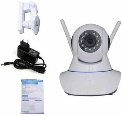 Zinzo Dual Antenna WiFi IP Smart Onvif Camera p2p MINI Wireless IP CCTV Surveillance Camera 720P Night Vision Dual Antenna Security Camera Security Camera Security Camera(64 GB, 1 Channel)