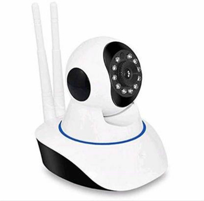 Zinzo Dual Antenna WiFi IP Smart 360 degree Camera p2p MINI Wireless IP CCTV Surveillance security Camera 720P Night Vision Dual Antenna Security Camera Security Camera(64 GB, 1 Channel)