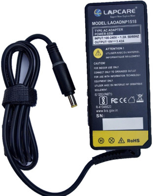 LAPCARE Adapter for Acer 19V 3.42A (5.5 x 1.7) 65 W Adapter