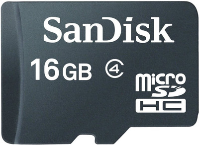SanDisk Ultra 16 GB MicroSDHC Class 4 48 MB/s Memory Card – at Rs 982 ₹ Only