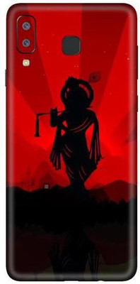 aadia SAMSUNG GALAXY A8 STAR Mobile Skin(Black, Red)