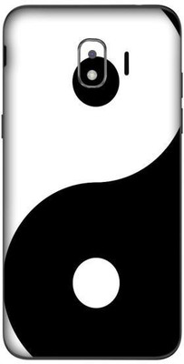 aadia Samsung Galaxy J2 Pro 2018 Mobile Skin(Black and white)