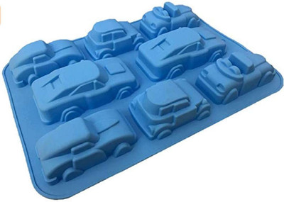 TREXEE Silicone Cupcake/Muffin Mould 8(Pack of 1)