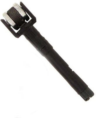 clipper Flint Wheel Mechanism Pocket Lighter(Black)