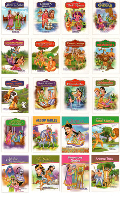 Children English Story Books - Multi Colour - 20 Books Set(Paperback, Dr.T.S.Rao, Ph.D ( Counselling Psychologist))