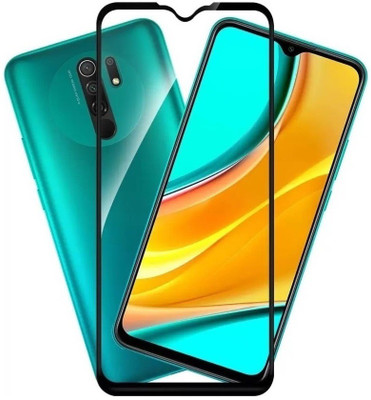 Remembrand Edge To Edge Tempered Glass for Redmi 9 Prime, Poco M2, Poco C3(Pack of 1)