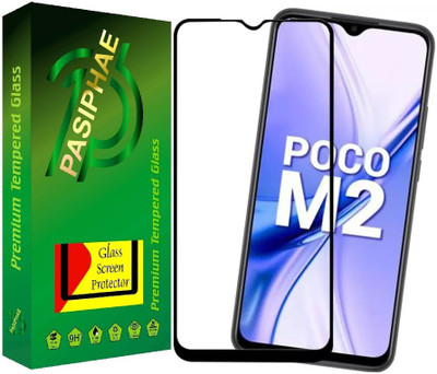 Pasiphae Edge To Edge Tempered Glass for Poco M2(Pack of 1)