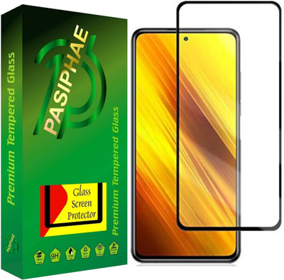 Pasiphae Edge To Edge Tempered Glass for Poco X3(Pack of 1)
