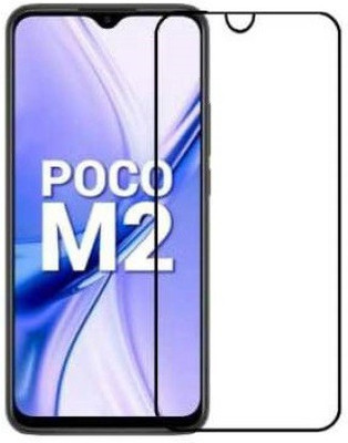 HQ Protection Edge To Edge Tempered Glass for Poco M2(Pack of 1)