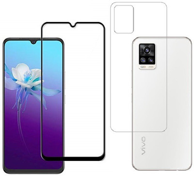 Vatsin Front and Back Tempered Glass for ViVO V21 5G(Pack of 2)