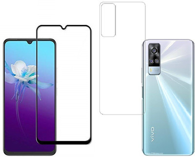 Vatsin Front and Back Tempered Glass for Vivo Y31(Pack of 2)