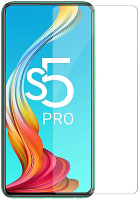 TINGTONG Tempered Glass Guard for Infinix S5 Pro(Pack of 1)