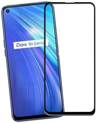 welldesign Edge To Edge Tempered Glass for Realme 6i(Pack of 1)