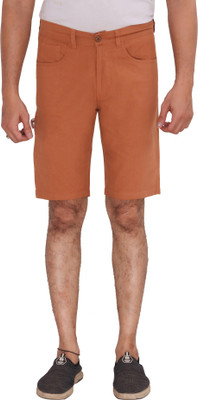 MagMatric5 Solid Men Brown Regular Shorts