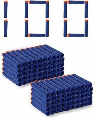 mechdel Bullet Foam Dart Bullets for Nerf N-Strike Elite Guns, Darts & Plastic Bullets (Blue) Guns & Darts(Blue)