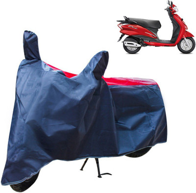 THE REAL ARV Waterproof Two Wheeler Cover for Hero(Duet, Red, Blue)