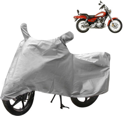 THE REAL ARV Two Wheeler Cover for Yamaha(Enticer, Silver)