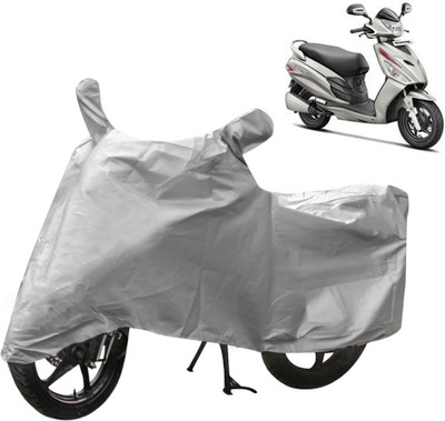 HMS Two Wheeler Cover for Hero(Maestro Edge, Silver)