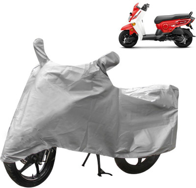 THE REAL ARV Two Wheeler Cover for Honda(Cliq, Silver)