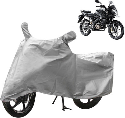 APNEK Waterproof Two Wheeler Cover for Bajaj(Pulsar AS 150, Silver)