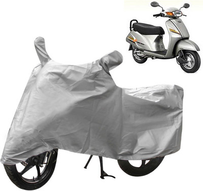 THE REAL ARV Two Wheeler Cover for Honda(Activa, Silver)