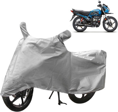 AutoRetail Two Wheeler Cover for Hero(Passion Pro TR, Silver)