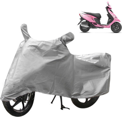 AutoRetail Two Wheeler Cover for TVS(Zest, Silver)