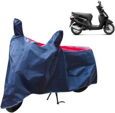 APNEK Waterproof Two Wheeler Cover for Hero(Pleasure, Red, Blue)