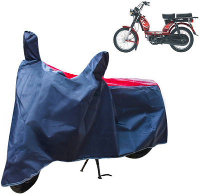 THE REAL ARV Waterproof Two Wheeler Cover for TVS(XL 100, Red, Blue)