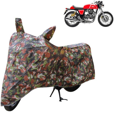 AutoRetail Two Wheeler Cover for Royal Enfield(Continental GT, Multicolor)